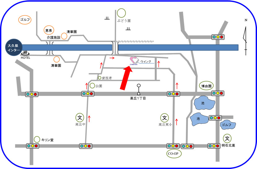 ウイング地図